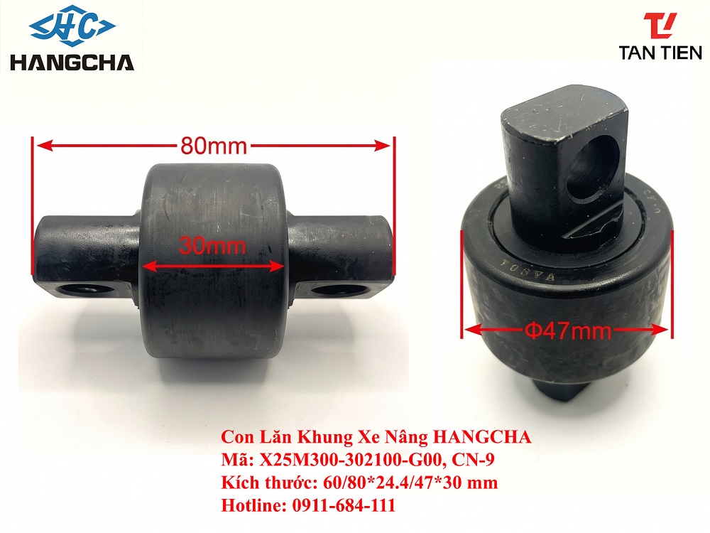 Con Lăn Xe Nâng HANGCHA X25M300-302100-G00 (CN-9)